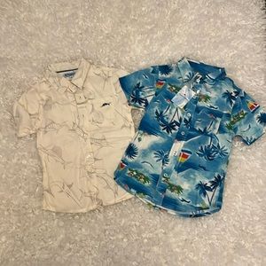 NWOT Tommy Bahama Short Sleeve Button Down